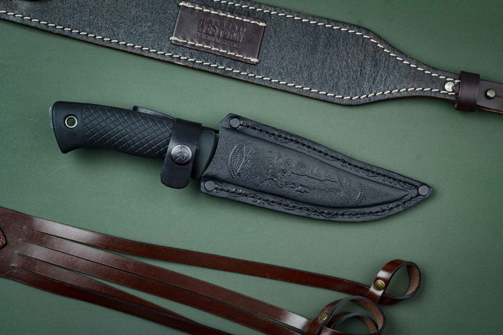 Нож Пума Х12 резина Беркут