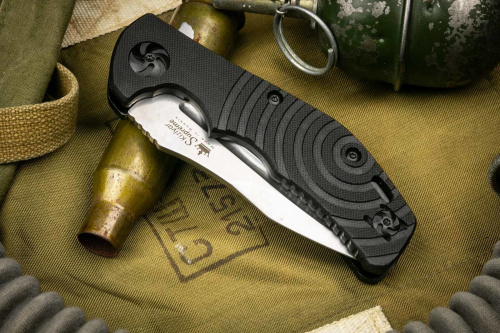 Складной нож Bloke Z D2 Stonewash