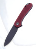 Складной нож CIVIVI Elementum Blackwash сталь D2, рукоять Burgundy G10 Складной нож CIVIVI Elementum Blackwash сталь D2, рукоять Burgundy G10