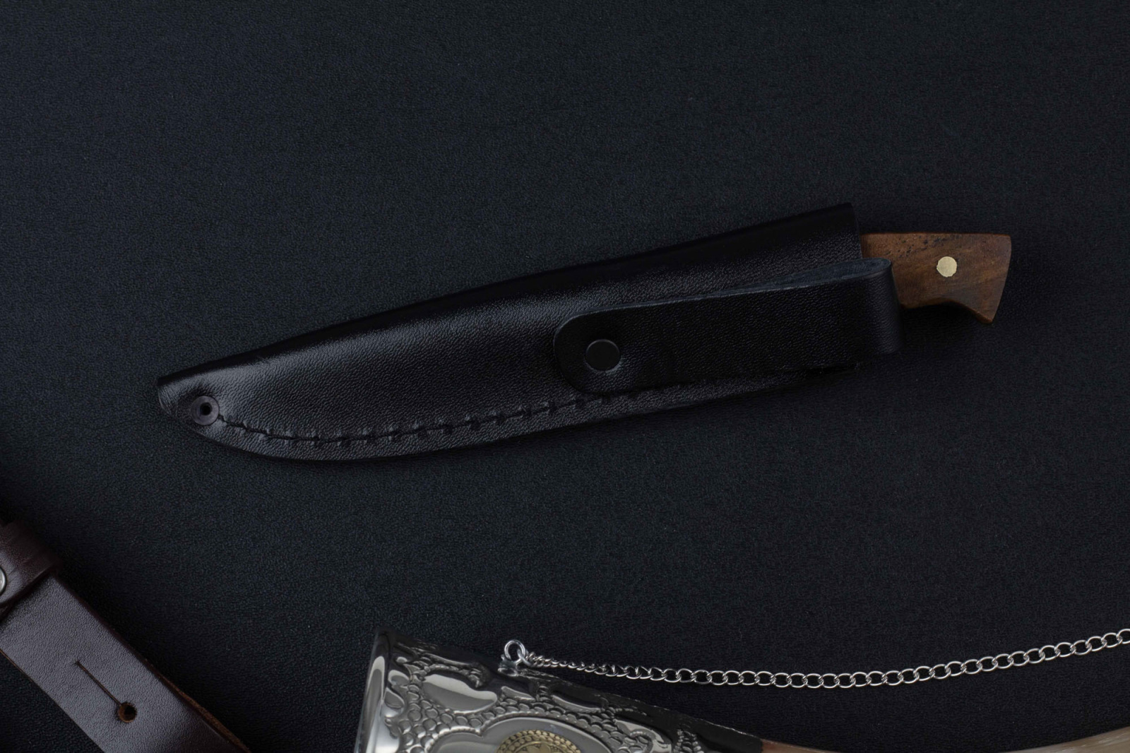 Нож Ш-1 65Х13/клепанный Беркут Кизляр