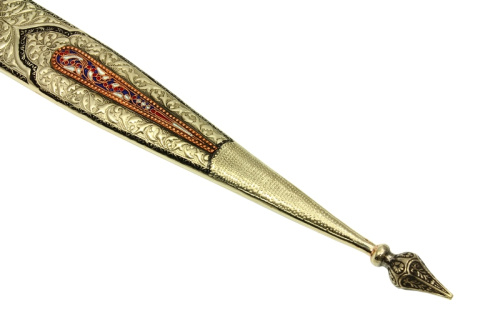 Кинжал сувенирный модель № 6 мельхиор Поиск Кизляр