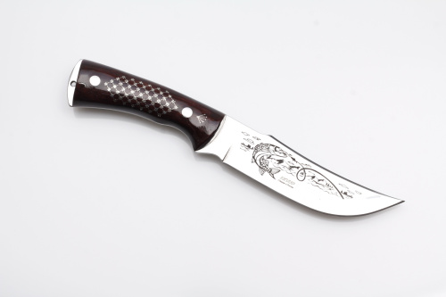 Нож Рыбак-2 Граб Унцукульская насечка Нож Рыбак-2 Граб Унцукульская насечка