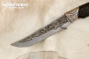 Нож Лунная ночь ХО Сталь Дамаск
