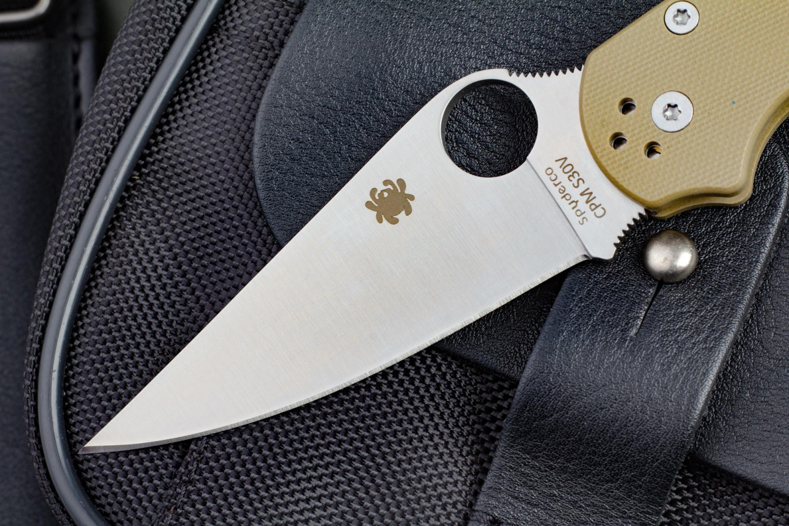 Нож Paramilitary 2 CH песочный Spyderco