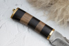 Нож Сокол Сталь Дамаск У6