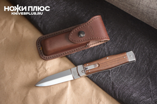 Автоматический нож Predator Hammer 440C дерево притины  Mikov