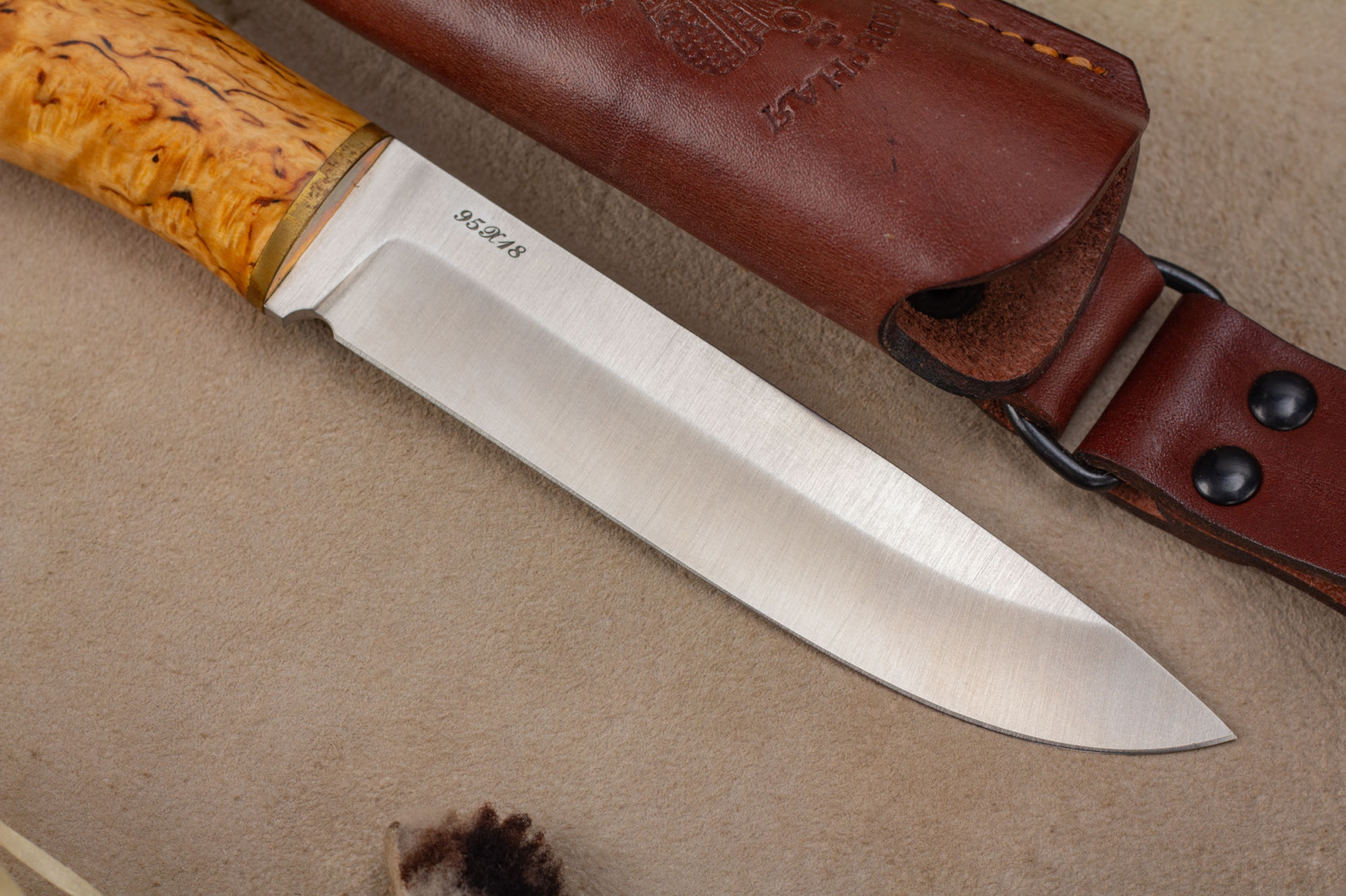 Нож Tapio - 95х18 к.б.Северная корона