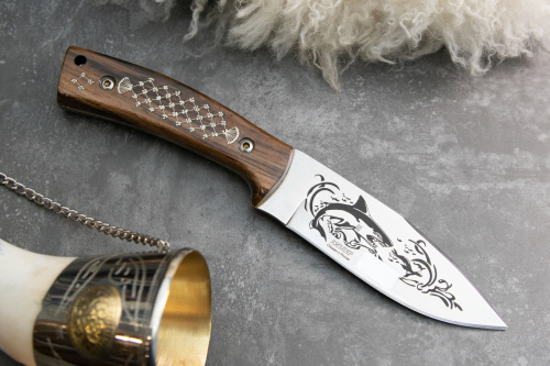Нож Акула-2 Унцукульская насечка Нож Акула-2 Унцукульская насечка