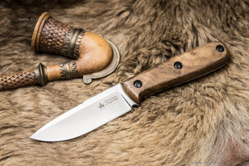 Нож Colada AUS-8 Stonewash Walnut