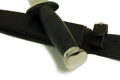 Нож КО-1 Полированный Кожа Нож КО-1 Полированный Кожа