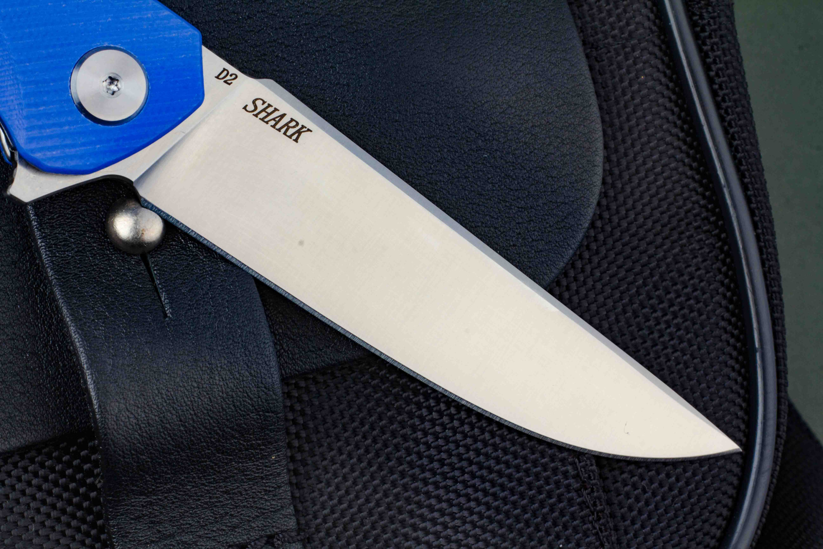 Нож складной Shark (Шарк) blue Кизляр