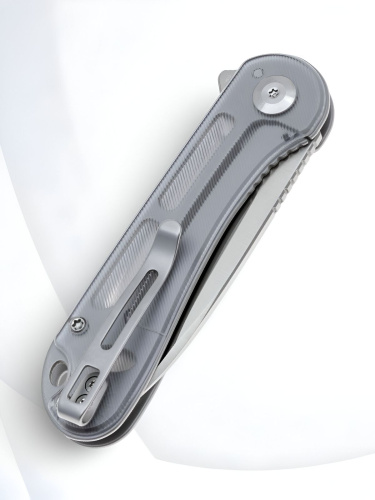 Складной нож CIVIVI Elementum satin сталь D2, рукоять Polished Clear Lexan Складной нож CIVIVI Elementum satin сталь D2, рукоять Polished Clear Lexan