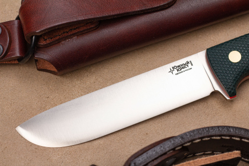 Нож Кедр L N690 изумруд конвекс Южный Крест