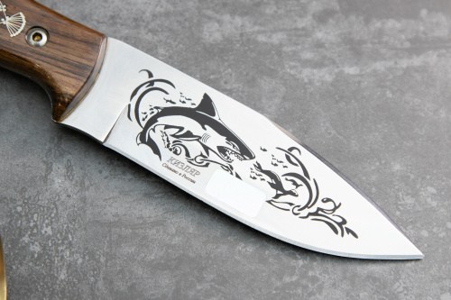 Нож Акула-2 Унцукульская насечка Нож Акула-2 Унцукульская насечка