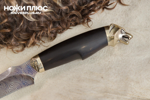 Нож Акела Сталь Дамаск Нож Акела Сталь Дамаск