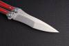 Нож складной Эльф D2 204-100401 рукоять G-10 (Red)