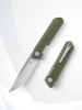 Нож Bestechman Dundee satin/stonewash сталь D2, рукоять OD Green G10