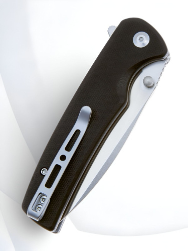 Складной нож Sencut Sachse Satin сталь 9Cr18MoV, рукоять Black G10