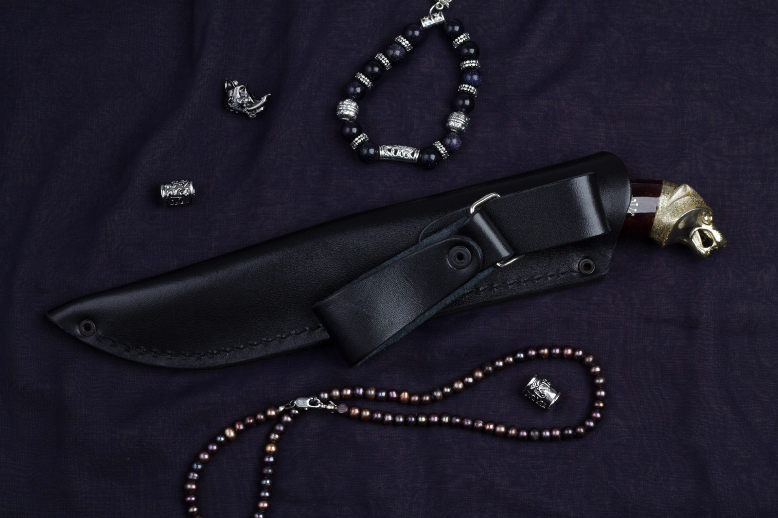 Нож Акела D2  унцукульская насечка Кизляр