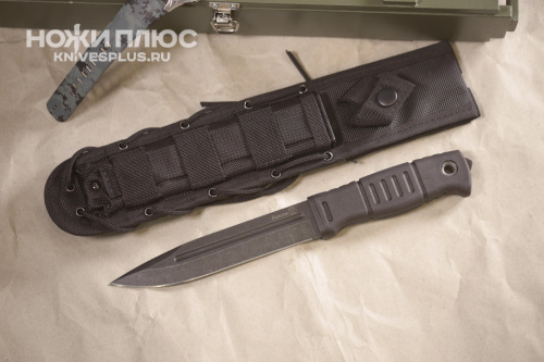 Нож Витязь Molle Черный