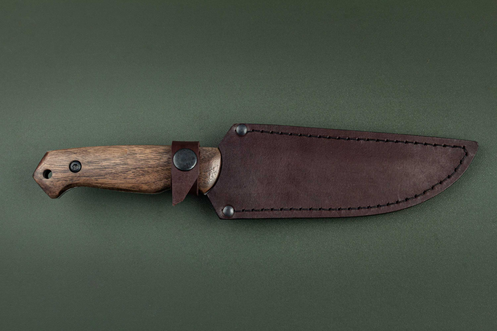 Нож Клык Х12мф клепанный Эмиров