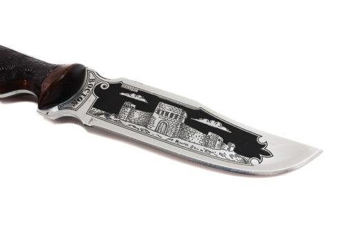 Нож Восток - жженый орех Поиск Кизляр