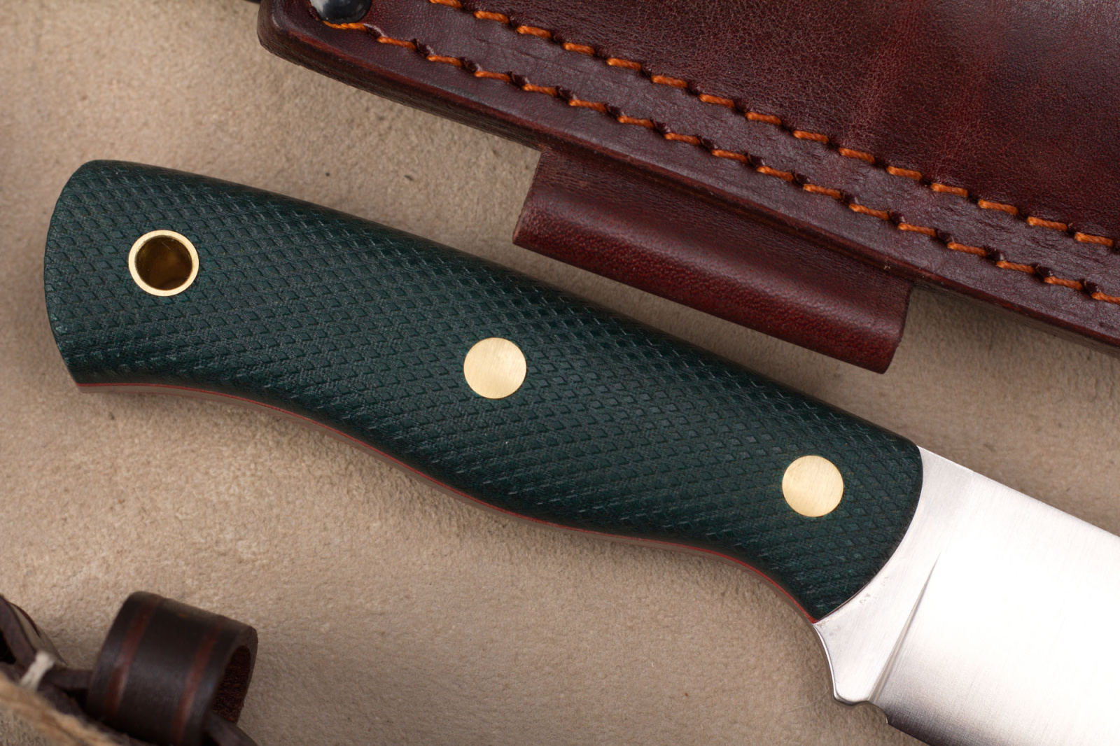 Нож Барибал CPR изумруд конвекс Южный Крест Нож Барибал CPR изумруд конвекс Южный Крест