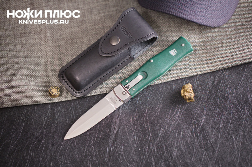 Автоматический нож Predator 420C пластик зеленый Mikov