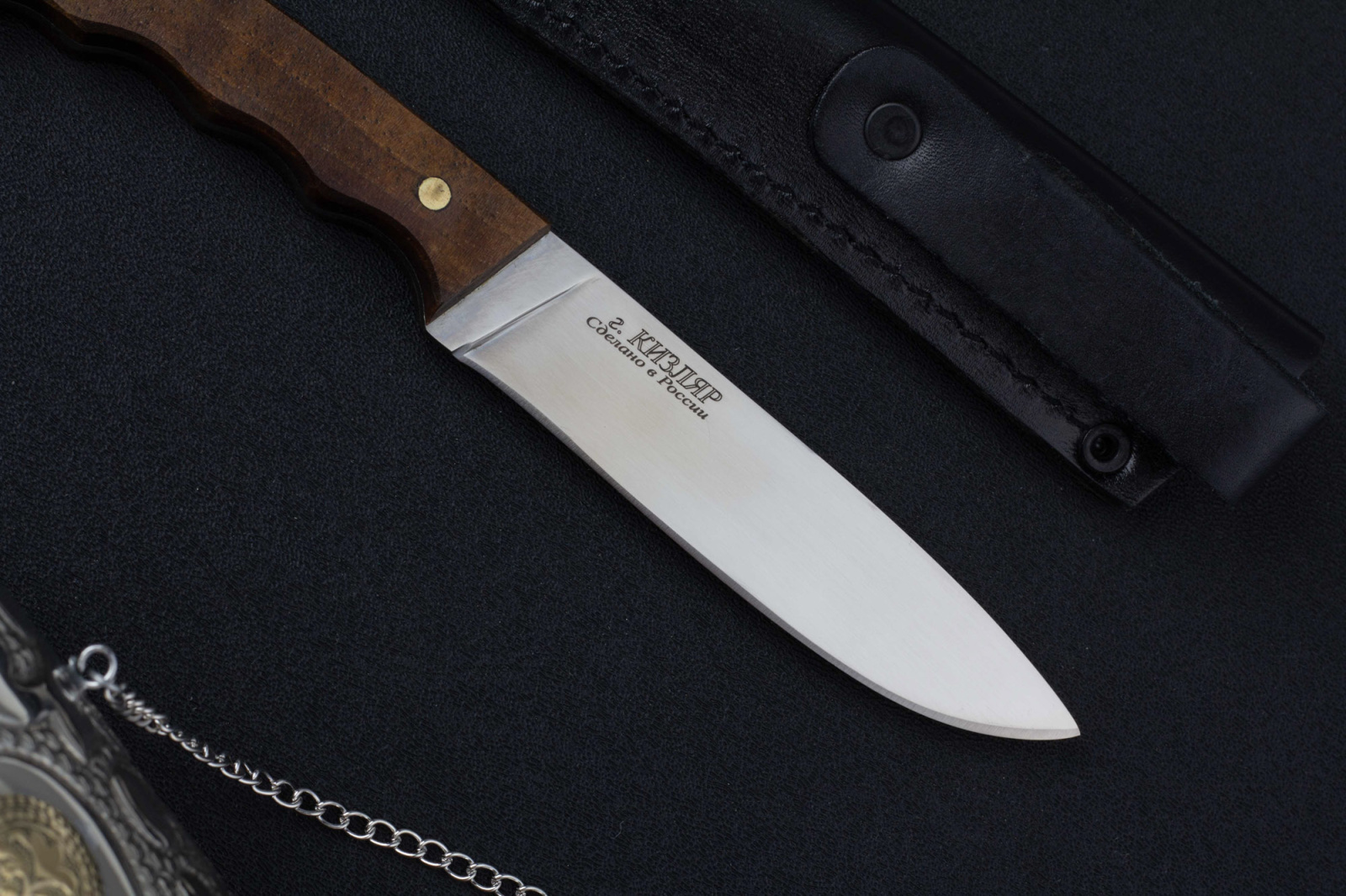 Нож Ш-1 65Х13/клепанный Беркут Кизляр