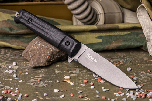 Нож Sturm Crucible CPM REX M4 Black