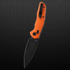 Нож Bestechman Ronan Black Titanized Stonewash сталь 14C28N, рукоять Orange G10