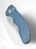 Складной нож Sencut Cybrix satin сталь 9Cr18MoV, рукоять Blue Aluminum