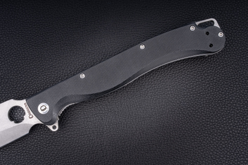 Складной нож Daggerr Vendetta Liner Lock stonewash сталь VG10, рукоять black G10 Складной нож Daggerr Vendetta Liner Lock stonewash сталь VG10, рукоять black G10