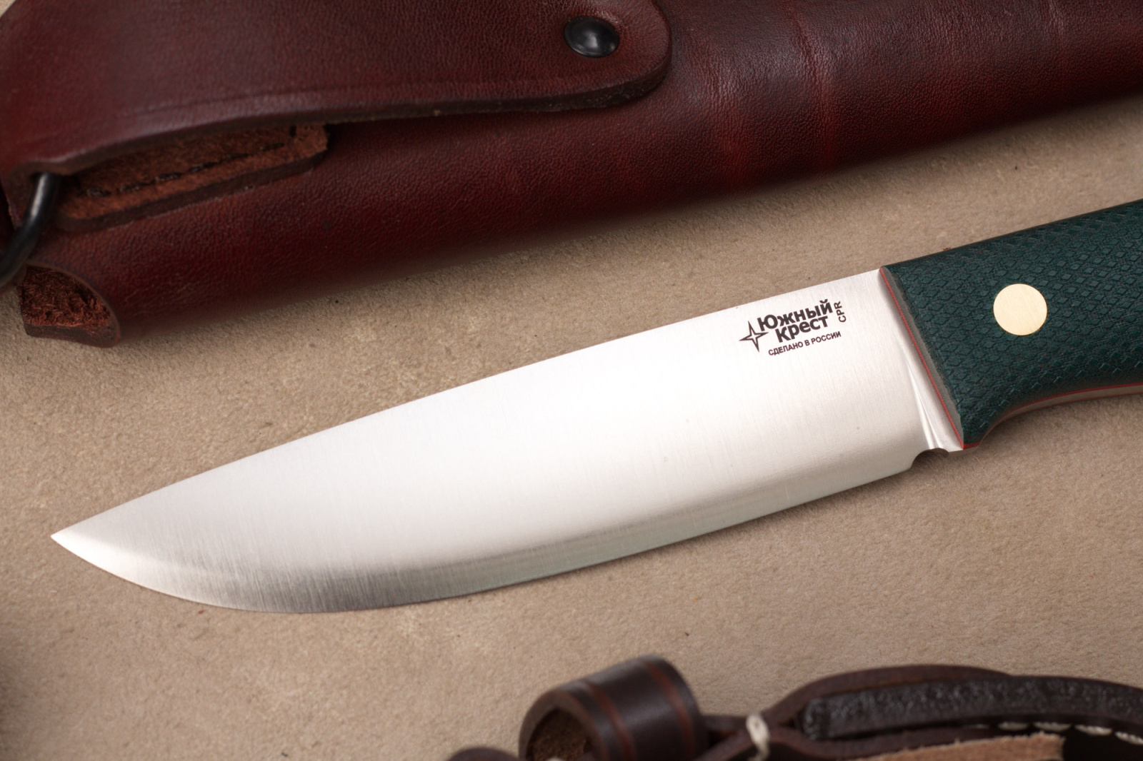 Нож Модель Х М CPR изумруд конвекс Южный Крест