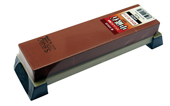 Японский точильный водный камень 400 на подставке Suehiro SH/TK-24