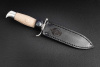 Нож Финка НКВД Х12мф эластрон бежевый Андреев