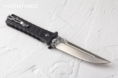 Нож складной Ронин D2 рукоять black G10 НОКС