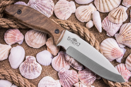 Нож  Fortuna AUS-8 Дерево-Кожа