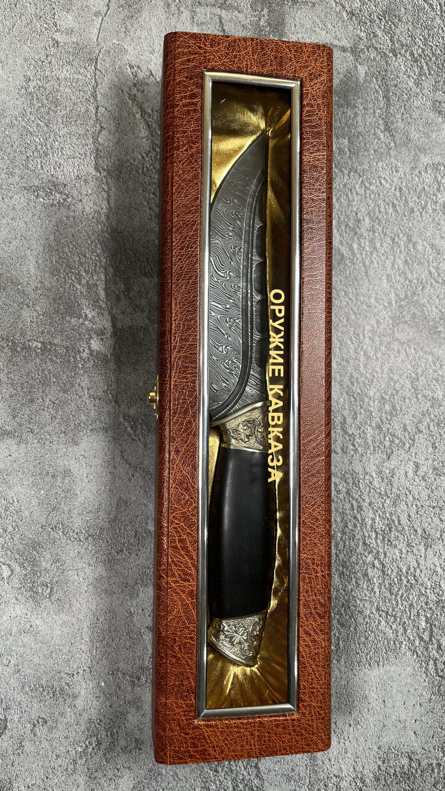 Нож Скиф дамаск/граб модель №1