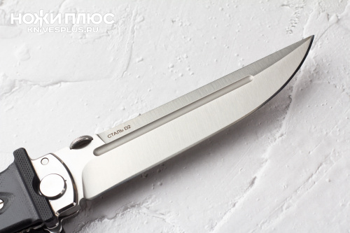 Нож складной Ронин D2 рукоять black G10 НОКС