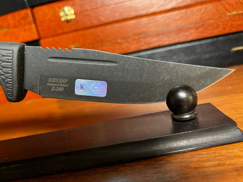 Нож Ш-4 Сталь Z160 Черный Нож Ш-4 Сталь Z160 Черный