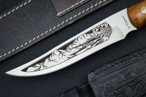 Нож Стриж - 65Х13/орех Беркут Кизляр