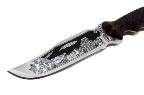 Нож Восток - жженый орех Поиск Кизляр