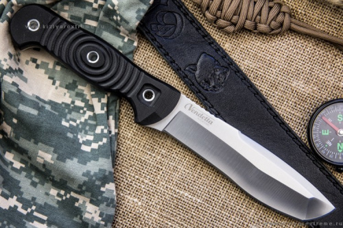 Нож Vendetta AUS-8 StoneWash