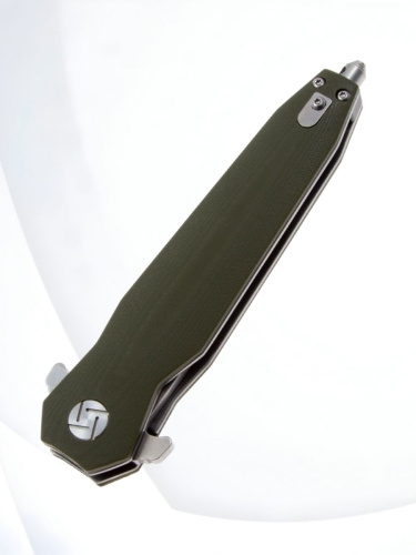 Складной нож Artisan Cutlery Hornet сталь D2, рукоять Green G10