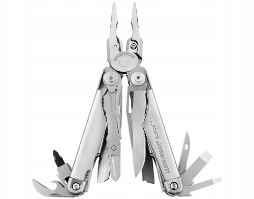 Мультитул Leatherman Surge (830165) 115мм 21функц. серебристый карт.коробка