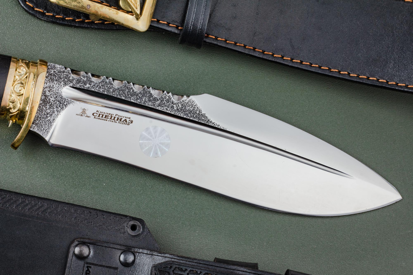 Нож Спецназ - граб/Х12МФ Кизляр