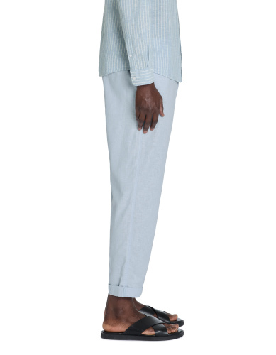 Прямые брюки Celio Light blue