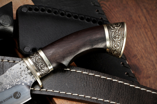 Нож Качкар Х12МФ/мельхиор Блажко