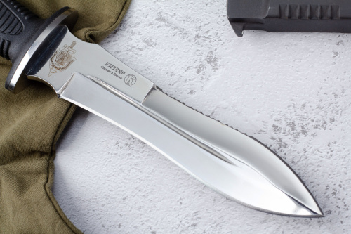 Нож Сталкер  с символикой УФСБ по РД Нож Сталкер  с символикой УФСБ по РД